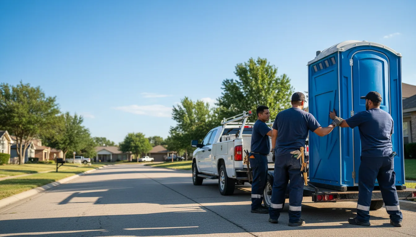 Portable Toilet Rental in Euless, TX near me